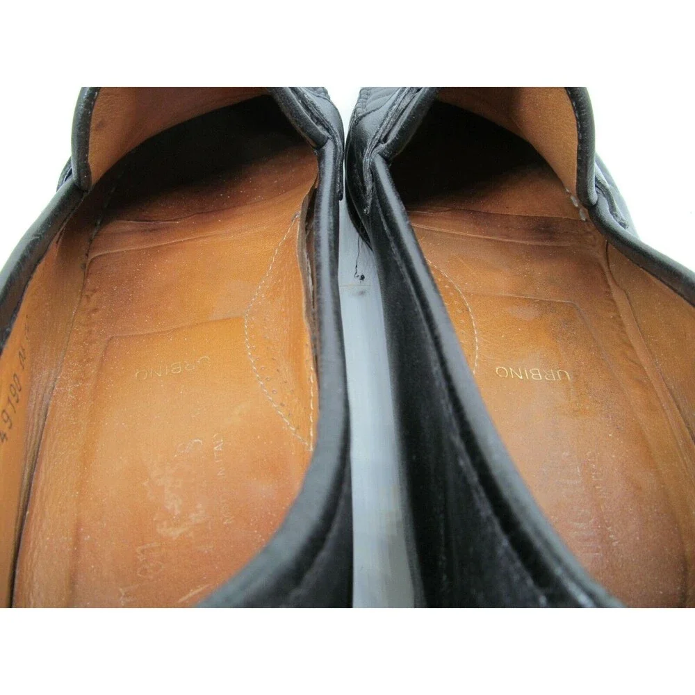 Allen Edmonds Urbino Mens Black Leather Tassel Loafers Size US 10 B